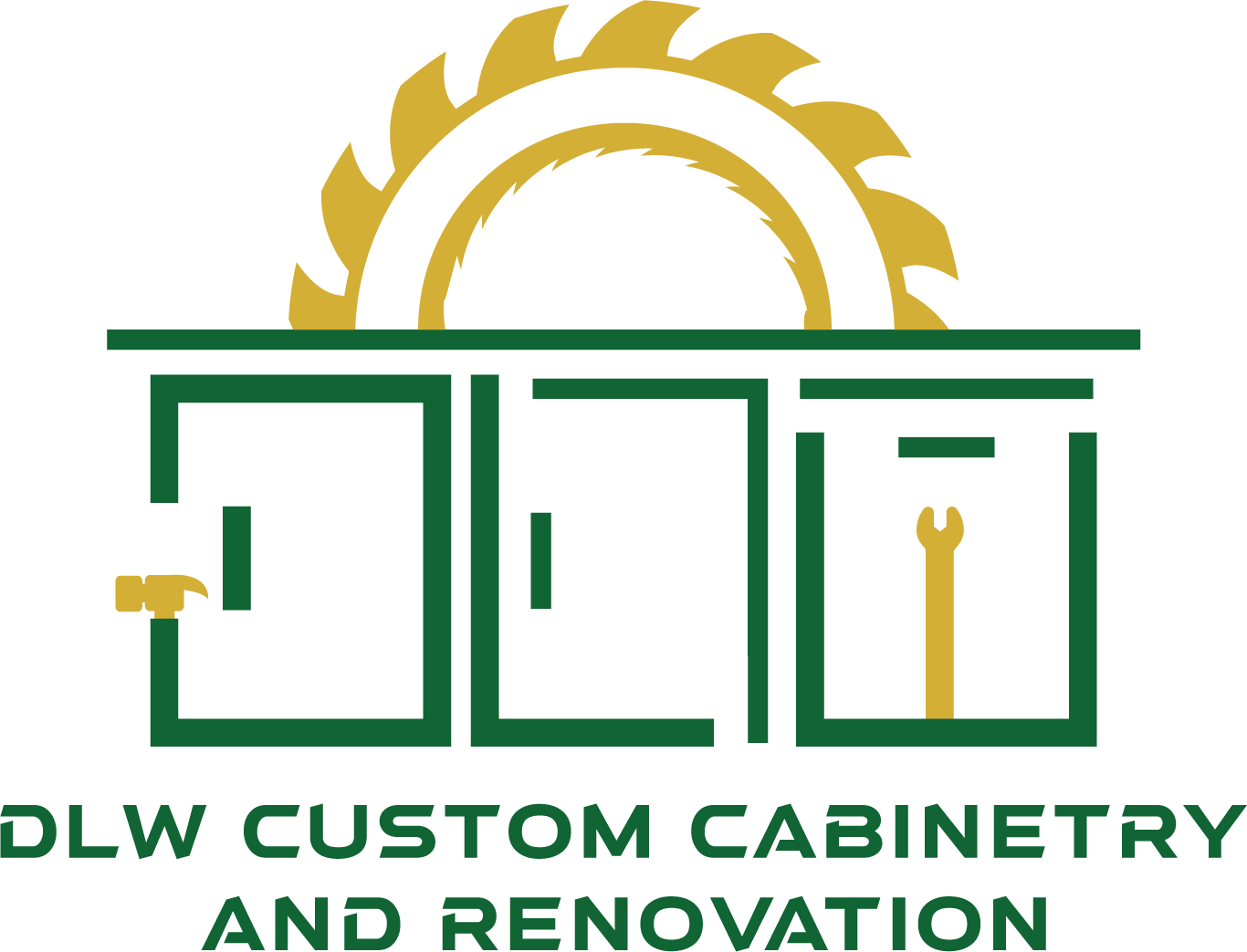 DLW Custom Cabinetry and Renovation Logo
